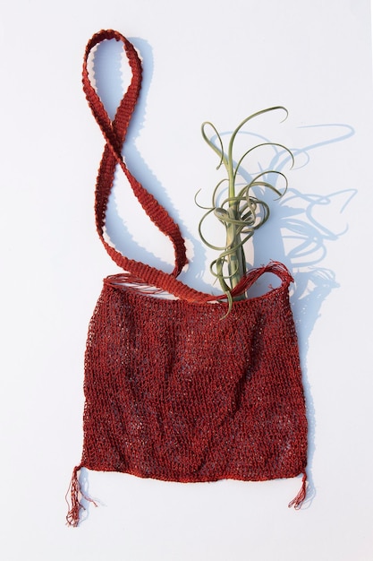 Detal haftowanej torby